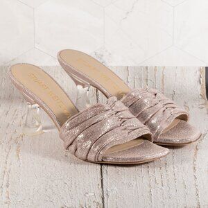 Stuart Weitzman Ruche 75 Slide Heels for Women Slip-on Style Comfortable Size 8B